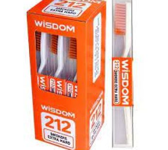 WISDOM SMOKERS TOOTHBRUSH (HARD)