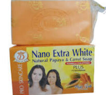 NANO EXTRA WHITE (PAPAYA & CARROT SOAP)