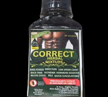 Correct Herbal Mixture