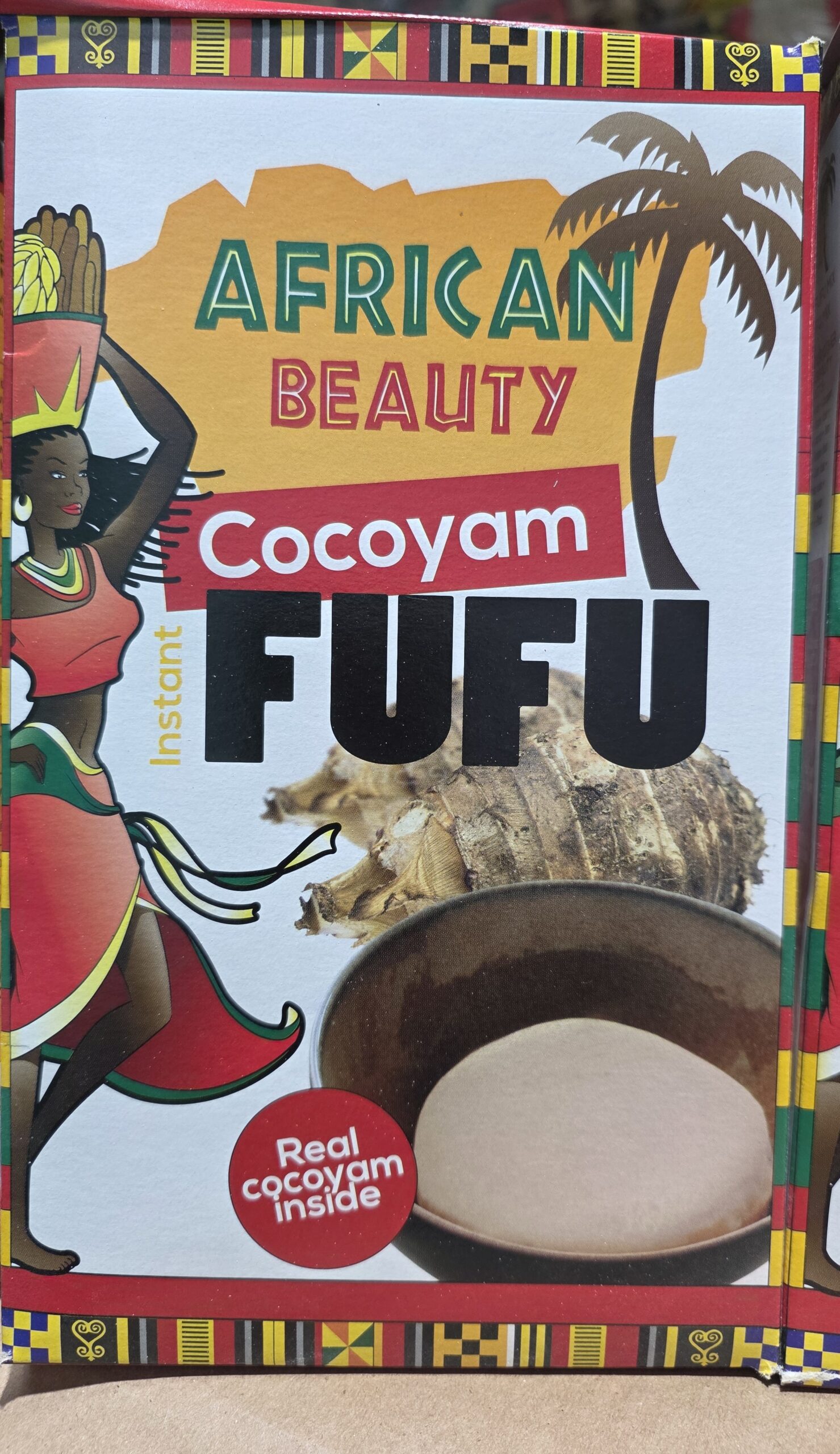 African Beauty Cocoyam Fufu (681g)