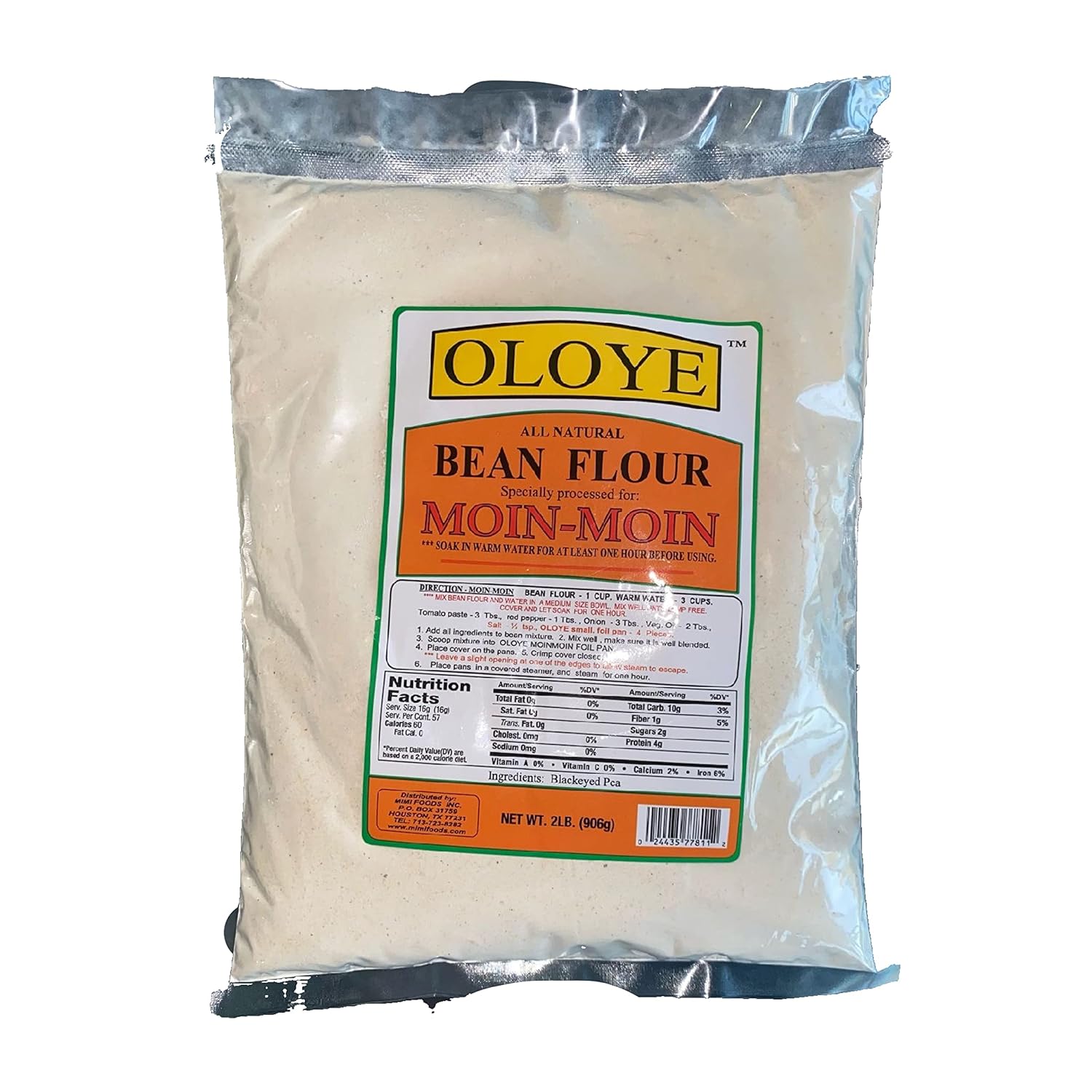 Oloye Beans Flour (2lbs)