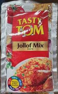 Tasty Tom Jollof Mix (Sales)
