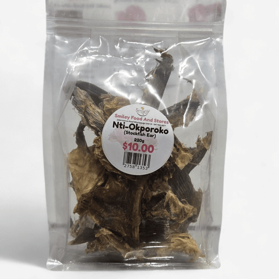 Stockfish Ear (Nti Okporoko)
